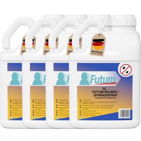 FUTUM 4x5L Milben- / Spinnenspray