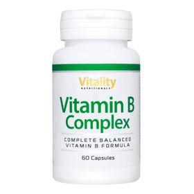 Vitality Nutritionals  Vitamin B Complex 60 Capsules