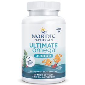 Nordic Naturals, Ultimate Omega-3 JR für Kinder, Erdbeeraroma, mit EPA und DHA, Weichkapseln