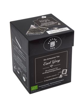 Paulsen Bio Earl Grey, schwarzer Tee