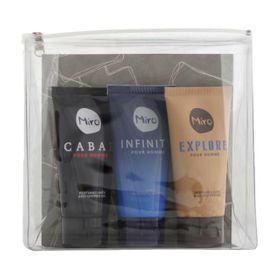 Miro, Miro Homme Shower Gel Set = Cabal pour Homme 50 ml + Explore 50 ml + Infinity 50 ml
