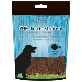 Schecker Pur Streifen Flunder - Kaustreifen ohne Zusatzstoffe