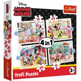 4 in 1 Puzzle 12,15,20,24 Teile ? Disne