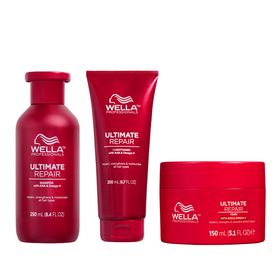 Wella Ultimate Repair Shampoo & Conditioner & Mask Set