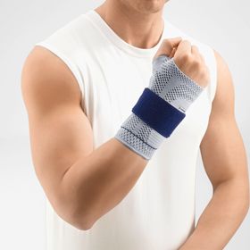 Bauerfeind ManuTrain® Handgelenk-Aktivbandage, titan