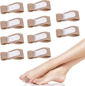COOL-i Hallux Bandage Set, Schienenbandage & Zehenschutz, weich & flexibel,10 Stk.