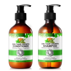 ALIVER Haarpflege-Set Rosmarin Minze Kürbis Shampoo Conditioner