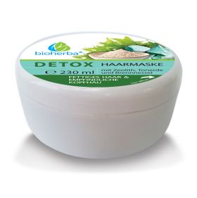 Bioherba Detox-haarmaske Mit Zeolith, Tonerde Und Brennnessel Fettiges Haar & Empfindliche Kopfhaut