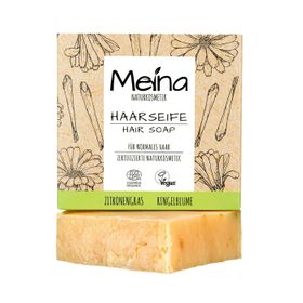 MEINA - Haarseife mit Zitronengras & Ringelblume