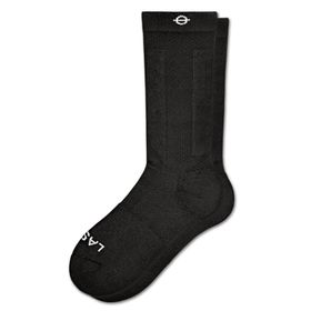 Lasso® Kompressionssocken mittellang, schwarz