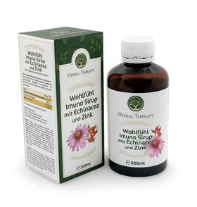 Herbal Therapy Wohlfühl -Imuno-Sirup mit Echinacea und Zink