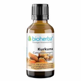 Bioherba Kurkuma Curcuma longa L. Tropfen Tinktur Extrakt