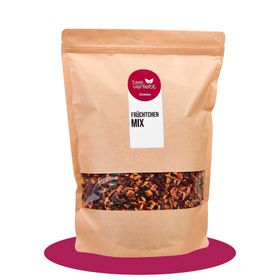 teeverliebt - Früchtchen Mix loser Früchtetee Großpackung | süß-fruchtiger Kinder-Früchtetee