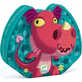 djeco Puzzle Draco Edmond 24 Teile