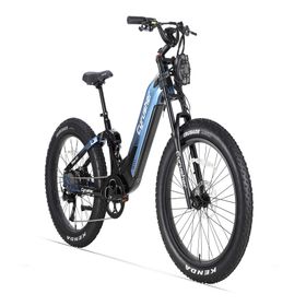 CYRUSHER Trax 2.0 All-Terrain-Elektrofahrrad, 52V 20Ah Akku, 4-Gelenk-Vollfederung