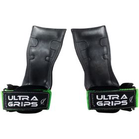 CLIMAQX Ultra-Grips - Zughilfen - Verleiht mehr Kontrolle und schütz vor Verletzungen - XL/grün