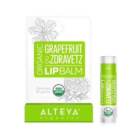 Alteya Organics Lippenbalsam mit Grapefruit und Geranie