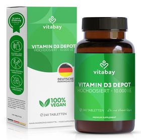 Vitabay Vitamin D3 Depot 10000 I.E.