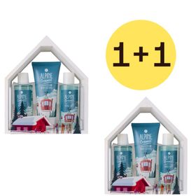 Accentra Badeset Alpine Coziness mit Duschgel, Schaumbad & Bodylotion Geschenksset