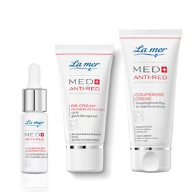 La mer MED+ Anti Red 3er Sparset - Serum + Creme + RR Reduction