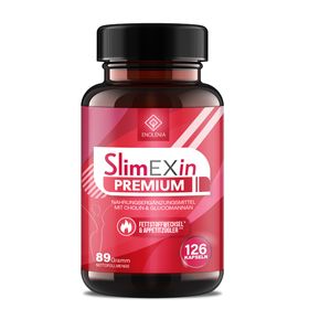 Enolenia SlimEXin® Premium | Vital abnehmen Kapseln | Appetitzügler & Fettverbrenner