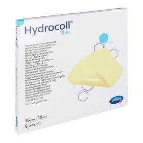 Hartmann Hydrocoll Verband thin Z-fold 15x15cm