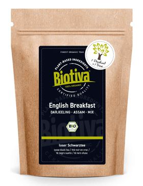 Biotiva English Breakfast GFBOP Schwarztee Bio