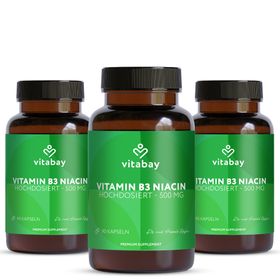 Vitabay Vitamin B3 Niacin 500 mg