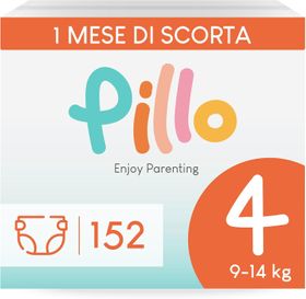 Pillo Windeln Größe 4 Maxi 9-14 Kg