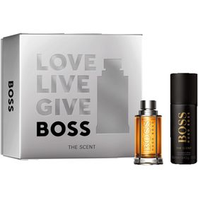 Boss - Hugo Boss, The Scent Set E.d.T. Nat. Spray 50 ml + Deodorant Spray 150 ml