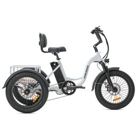 JOBOBIKE Triker Elektrisches Lastendreirad für Senioren mit 48V13AH-Batterie