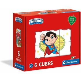 clementoni Play For Future Superfriends Bildwürfel, 6 würfel