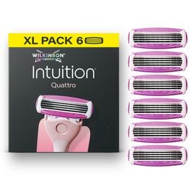 Wilkinson Sword Intuition Quattro Rasierklingen XL Pack