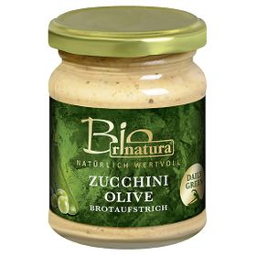 Bio Rinatura Brotaufstrich Zucchini-Olive Bio