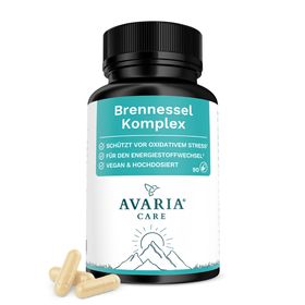 AVARIA CARE® Brennnessel Komplex – hochdosiert – vegan – mit Mangan & Kupfer