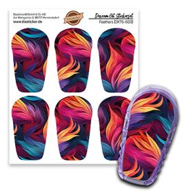 Diasticker® Dexcom G6 Stickerset "Feathers"