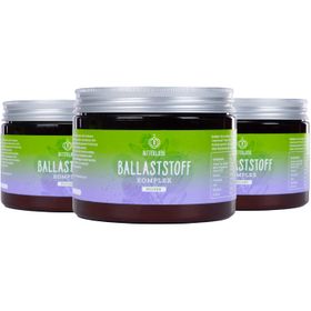BitterLiebe Ballaststoff Pulver - Mix aus Flohsamenschalen und  Inulin für Verdauung & Darmbalance