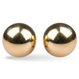 Liebeskugeln 130g aus Metall Gold - Lovelyness