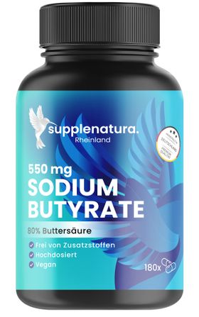 supplenatura Rheinland® - Natriumbutyrat Kapseln (Sodium)