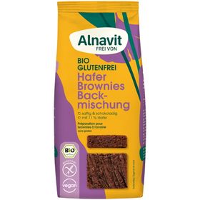 Alnavit Hafer Brownies Backmischung glutenfrei