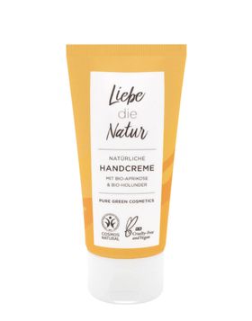 Liebe die Natur - natürliche Handcreme Aprikose