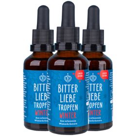 BitterLiebe - Bittertropfen - Bitterstoffe Tropfen limited Winter Edition - für Dein Wohlbefinden