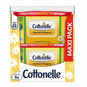 Cottonelle Feuchtes Toilettenpapier Natürlich Pflegend Feuchttücher