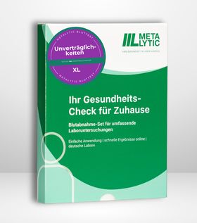 MetaLytic - Unverträglichkeitstest (108 Lebensmittel) - Vollwertiger Labortest