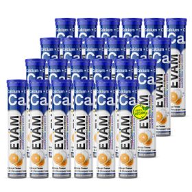 EVÄM Calcium + Vitamin C Brausetabletten - 24 Set
