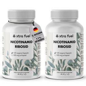 NAD+ Vorstufe - Nicotinamid Ribosid mit Niacin für Energie & Vitalität*