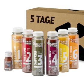 Kloster Kitchen Bio Saftkur 5 Tage (inkl. 7,50€ EINWEG Pfand)