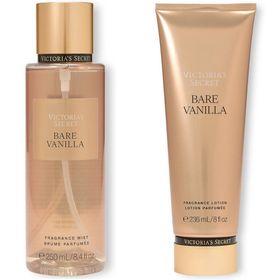 Victoria's Secret - Körperspray- und Lotion-Set – Bare Vanilla