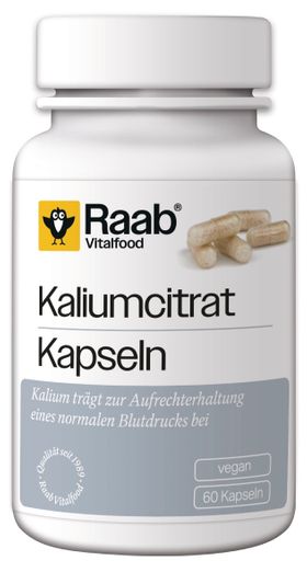 Raab Vitalfood® Kaliumcitrat Kapseln