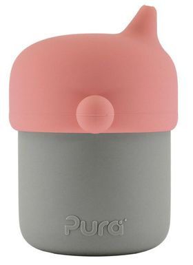 Pura my-my Silikon Trinklernbecher 150ml Rose/Slate